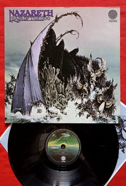 NAZARETH.*Hair Of The Dog*.1975.GERMANY.VERTIGO. 6370 405 D.