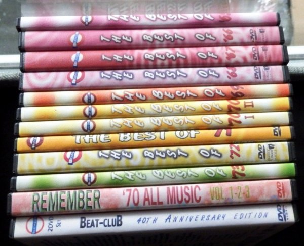 BEAT  CLUB 1966  1973  12 DVD collection 👈👈👈