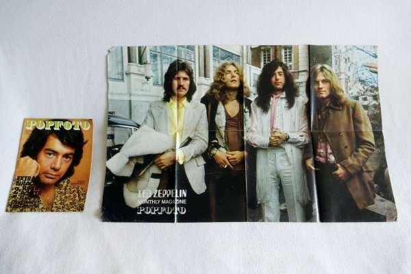 POPFOTO 02/72. Голландия. Комплект с большим постером LED ZEPPELIN. POPFOTO 02/72. Голландия. Комплект с большим постером LED ZEPPELIN.