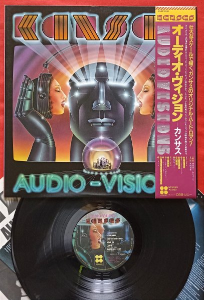 Kansas *Audio-Visions*.1980.JAPAN.CBS/KIRSHNER. 25AP 1931