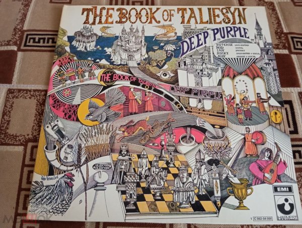 Deep Purple "The Book of Taliesyn", 1968 (1976), Harvest, Germany. Deep Purple "The Book of Taliesyn", 1968 (1976), Harvest, Germany.
