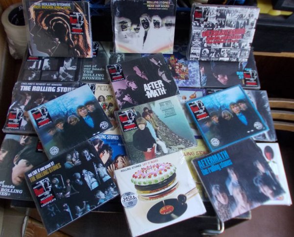 THE ROLLING STONES   CD(SACD)-19 CD + 2 double CD + 1 triple CD