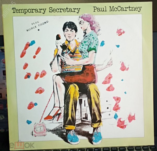 Paul Mccartney Temporary Secretary single UK