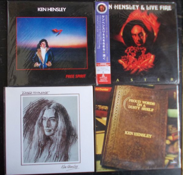 KEN HENSLEY (ex-URIAH HEEP)-4  CD   Mini-LP,  