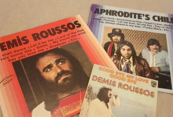 LP+LP+SP45 Demis Roussos France   