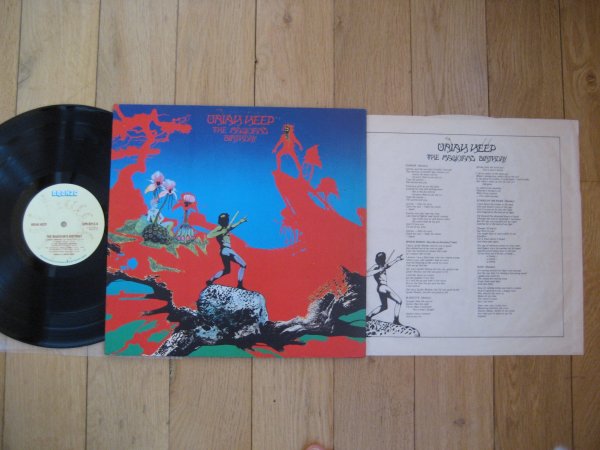 URIAH HEEP - THE MAGICIAN,S BIRTHDAY UK ORIG LP INS NM/NM