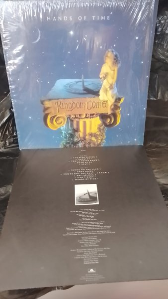 Kingdom Come ‎Hands Of Time 1991 UK, Polydor849 329-1, Celopfane, EX