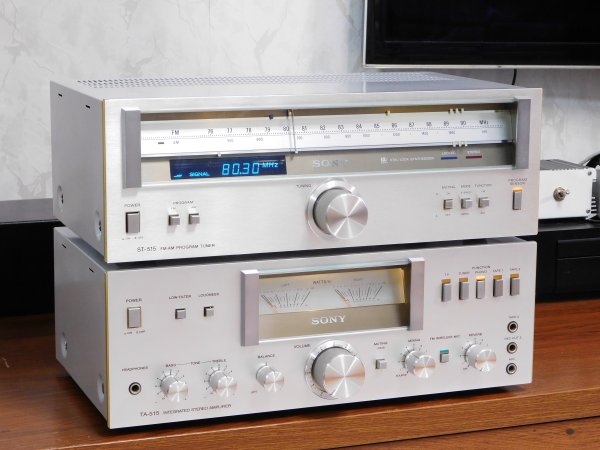  Sony TA-515 +  Sony ST-515