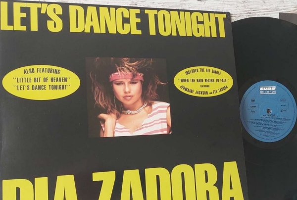 Pia Zadora - Let's Dance Tonight 1984 Germany, EX / NM 