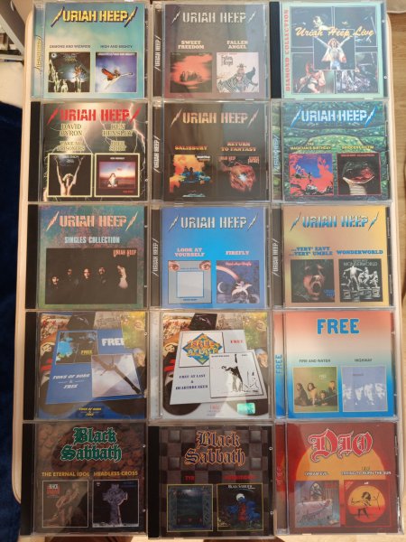 CD maximum Uriah Heeh, Free, Black Sabbath CD maximum Uriah Heeh, Free, Black Sabbath