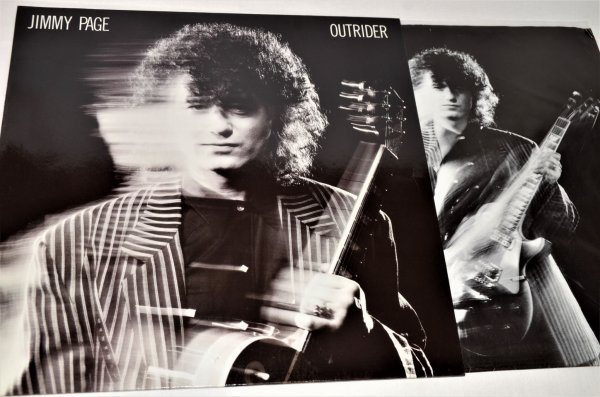 Jimmy Page (ex. Led Zeppelin)‎ Outrider 1988 UK & Europe,Sticker / NM  