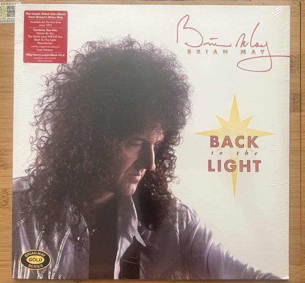 BRIAN MAY - Back To The Light, (LP, Album, Reissue, 180g, Black Vinyl) 