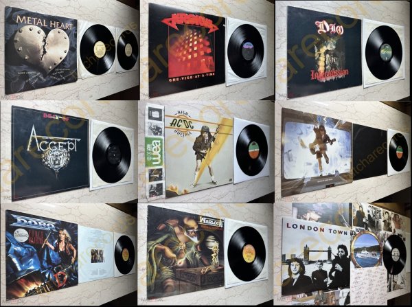 AC/DC DIO KROKUS DEEP PURPLE Coope Mötley Crüe 2 DORO Warlock WINGS SANTANA