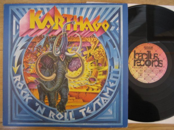 KARTHAGO - ROCK,N,N ROLL TESTAMENT GER ORIG LP NM/M