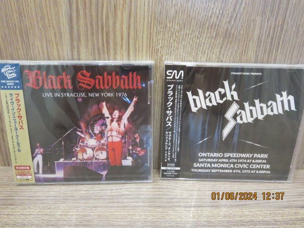 ========== BLACK SABBATH ===== 1974 ===== 1976 ===== JAPAN CD ========== ========== BLACK SABBATH ===== 1974 ===== 1976 ===== JAPAN CD ==========