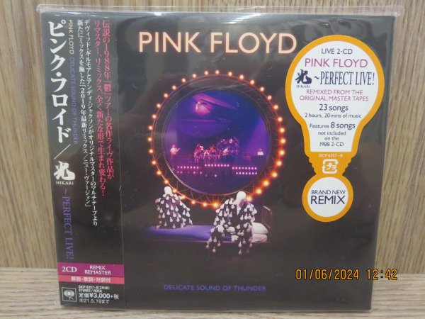 	 ========== PINK FLOYD === DELICATE SOUND OF THUNDER === JAPAN 2CD =======