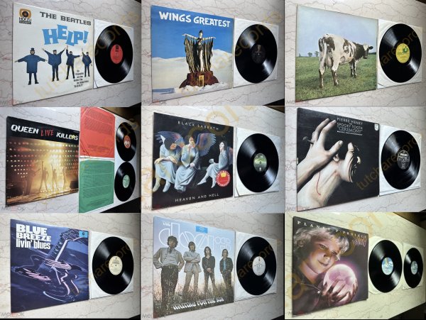 BEATLES WINGS PINK FLOYD QUEEN PLANET P DOORS Pierre Henry BLACK SABBATH 24