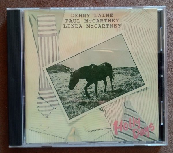Denny Laine with Paul and Linda McCartney Holly Days Denny Laine with Paul and Linda McCartney Holly Days