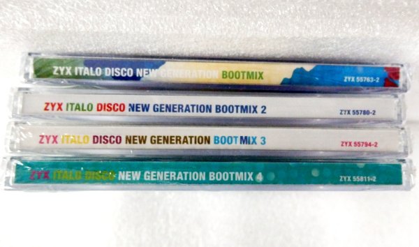 ITALO DISCO New Generation Boot Mix #1-2-3-4-CD─★Italo-Disco★SEALED 👈👈👈
