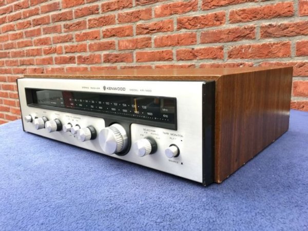 KENWOOD KR-1400 Analog ☆Vintage Stereo Receiver☆�1974☆Japan◄●NM●😉👉
