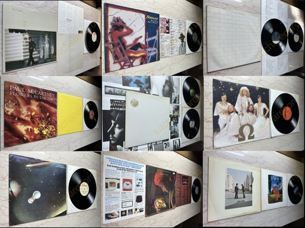 BEATLES ‎ Album PAUL McCARTNEY ‎ Flowers PINK FLOYD OMEGA ELO SEDUCE BOZ 