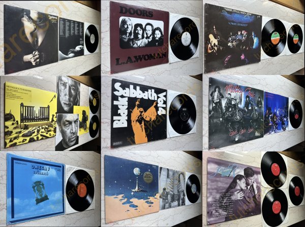 BLACK SABBATH Mötley Crüe DOORS OMEGA CROSBY DIRE STRAITS ELO METALLICA