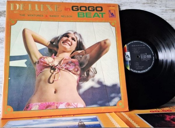 The Ventures & Sandy Nelson - Deluxe In ..1971 Japan, Booklet , Gat Deluxe