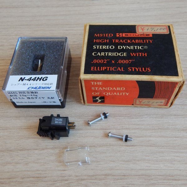  Shure M91ED (),   Shure N-44HG ()