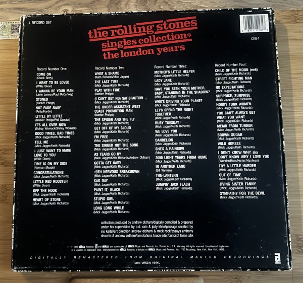 The Rolling Stones singles collection * the london years