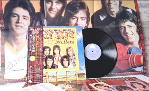 Bay City Rollers - Souvenirs Of Youth 1975 /2 L/ Japan, POSTER,1'ST, NM 