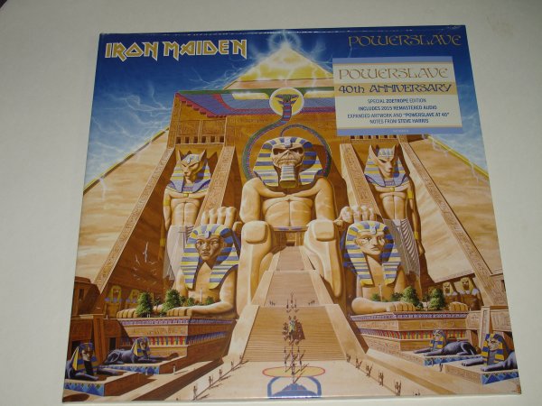 IRON MAIDEN- Powerslave (40th Anniversary) (Zoetrope Picture Lp)