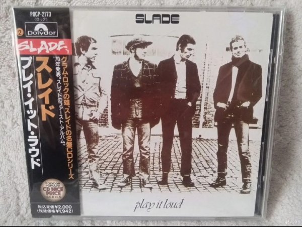 Slade  Play It Loud OBI POCP-2173 Japan 1 
