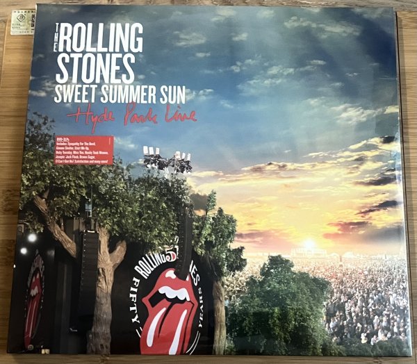 The Rolling Stones. Sweet Summer Sun - Hyde Park Live. 3LP +DVD. 2013
