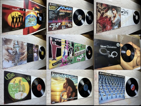 RICCIE E POVERI BONEYM LIME Maxi Disco JARRE ENYA SILVER CONVENTION MADONNA