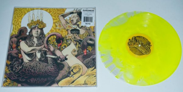 Baroness - Yellow & Green, 2LP Gatefold, Yellow Green Marbled LP   