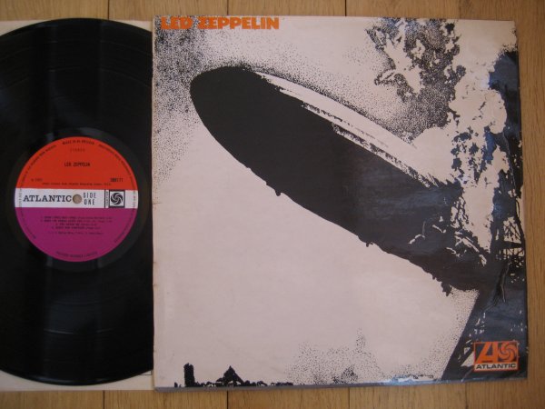 LED ZEPPELIN - I UK ORIG LP EX/EX