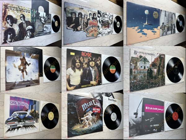 AC/DC BLACK SABBATH GIRLSCHOOL Strassenjungs MEAT L TRAVELING WILBURYS ELO