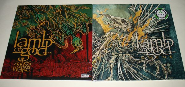 Lamb Of God -2 Альбома на виниле SEALED Lamb Of God -2 Альбома на виниле SEALED