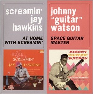 CDr: SCREAMIN' JAY HAWKINS - At Home With Screamin' /JOHNNY "GUITAR" WATSON