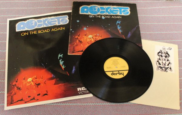 Rockets 1978 On The Road Again, Derby, Ita., Orig. + Poster