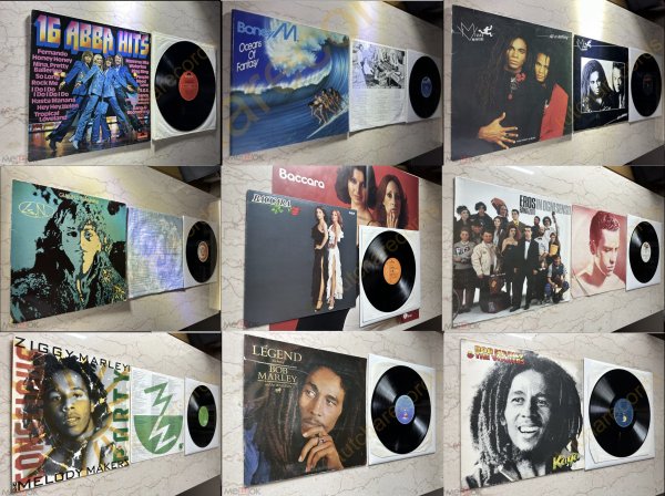 BACCARA BOB MARLEY ABBA BONEY M Milli Vanilli EROS RAMAZZOTTI Gianna Nannin