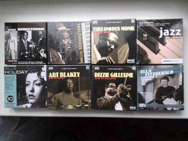 CD Jazz box 10cd