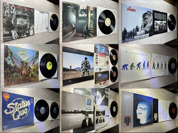 PINK FLOYD ELOY SUPERTRAMP 10 STRANGLERS MANFRED STATUS Q B Adams BARCLAY