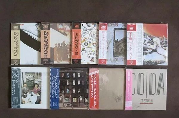Led Zeppelin, Japan mini LP. Led Zeppelin, Japan mini LP.
