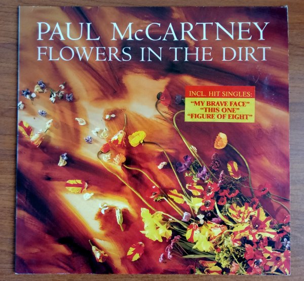 PAUL McCARTNEY FLOWERS IN THE DIRT Germany 1st press lp