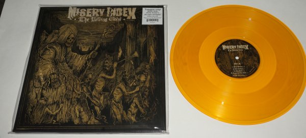Misery Index - The Killing Gods, 2LP Gatefold, CLEAR TRANSPRENT ORANGE LP Misery Index - The Killing Gods, 2LP Gatefold, CLEAR TRANSPRENT ORANGE LP