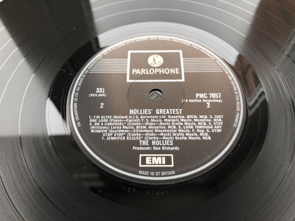 THE HOLLIES - HOLLIES' GREATEST (1968) * UK * 1969 MONO * 1 BOX LABELS * M-