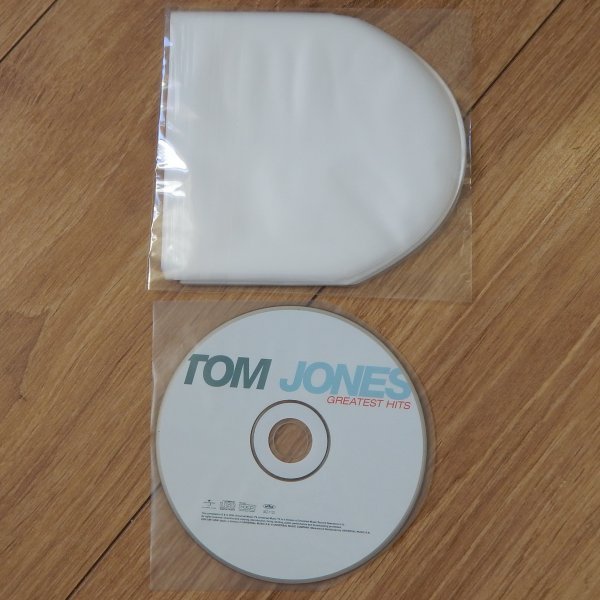 Внутренние пакеты для CD, Япония, полукруглые, 25 микрон Внутренние пакеты для CD, Япония, полукруглые, 25 микрон