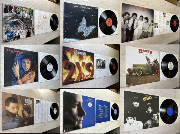 10CC BARCLAY COLLINS WHO LOVERBOY NAZARETH RACEY LEE AARON ROLLING STONES