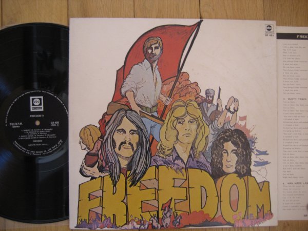 FREEDOM - SAME JP ORIG LP INS NM/M